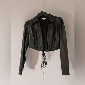 Lucy Paris Faux Leather Jacket